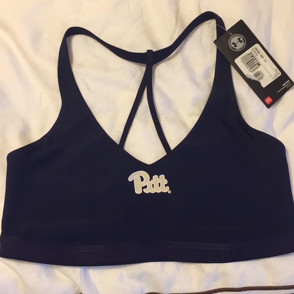 NWT Pitt UA sports bra